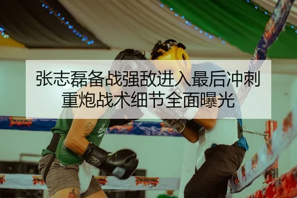 张志磊备战强敌进入最后冲刺 重炮战术细节全面曝光